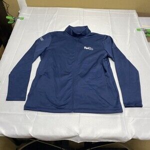 Nike Women's FedEx Ground Full-Zip Navy Blue Jacket! Size large!